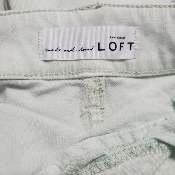 Ann Taylor Loft Women's Curvy Kick Crop Jean 30/10 - Picture 7 of 8